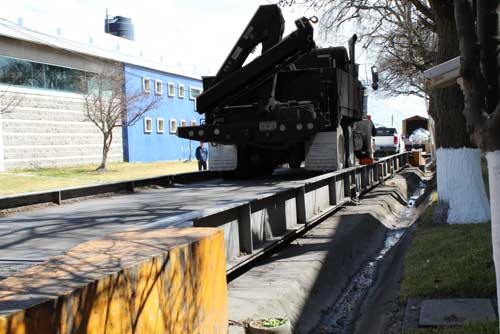 Mantenimiento y calibración a básculas camioneras