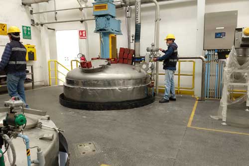 Bascula de tanque en Industria Quimica